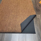 NAT Leathers | Brown Distressed Soft Faux Vegan Leather PU | 1 Yard Cut by the - Image 4