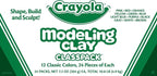 Crayola Modeling Clay Classpack, 12 Colors, Teacher Classroom Must Haves by Crayola