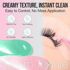 LASHVIEW Lash Glue Remover Cream Gentle Aloe Low Irritation Eyelash Remover Kit - Image 7