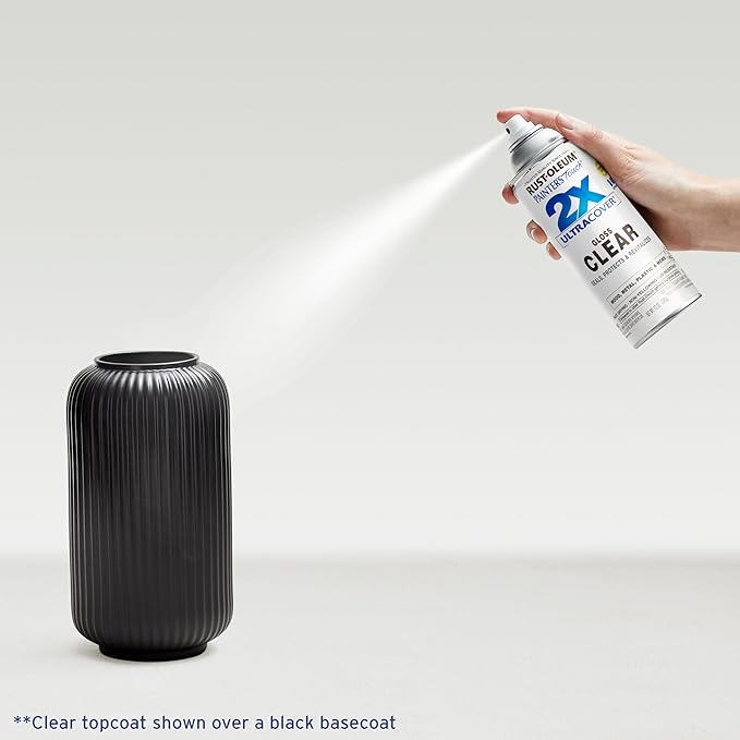 Rust-Oleum Painter's Touch 2X Ultra Cover Spray Paint, Gloss Clear | Indoor and - Image 5