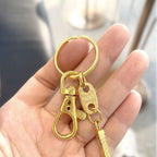 100PCS Swivel Snap Hooks with Key Rings, Premium Metal Swivel Lobster Claw - Image 6