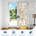 rabbitgoo Window Privacy Film, Stained Glass Window Film Decorative, 3D Rainbow - Image 4