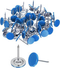 uxcell 150Pcs Upholstery Tacks, 11mmx17mm Flat Head Thumb Tack Decorative by uxcell