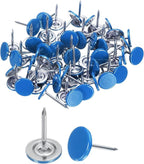 uxcell 150Pcs Upholstery Tacks, 11mmx17mm Flat Head Thumb Tack Decorative by uxcell