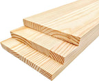 3PCS Rectangle Wood Boards Unfinished Wood Blocks - Image 4