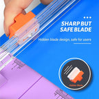 Evteck Paper Cutter 12 Inch Paper Trimmer Slider Crafting Scrapbooking Supplies - Image 3