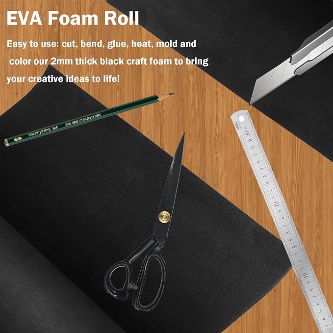 EVA Foam Roll | High Density 85kg/m3 | 2mm Thick | 48"x14" | Ideal - Image 5
