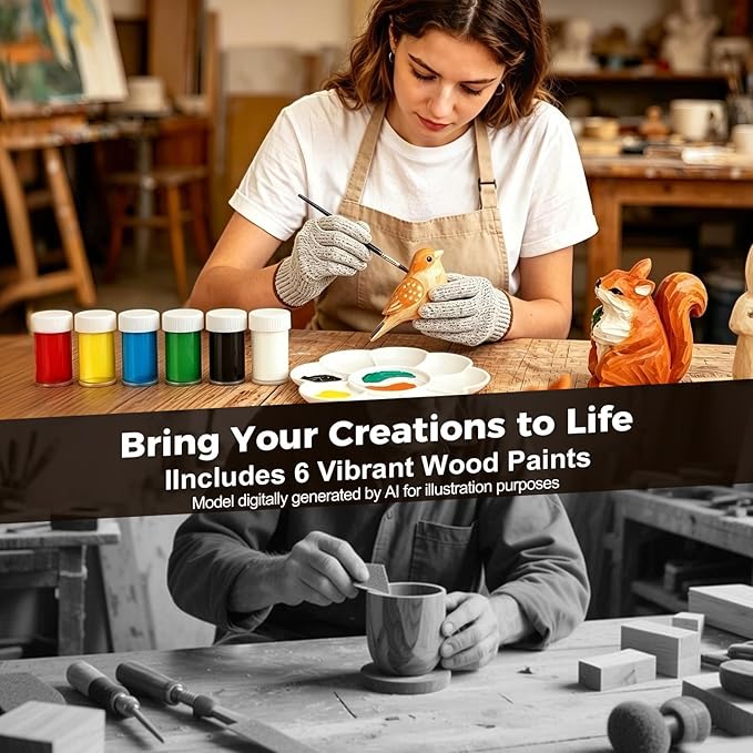 Wood Carving Kit for Beginners - Image 6