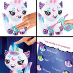 Canal Toys Airbrush Plush Cosmic Light Up Unicorn! Decorate, Repeat! Customize - Image 3