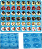 Palksky Donut silicone Gummy Mold/Mini Donut Pan/Ring Gummy Candy Mold - Image 6