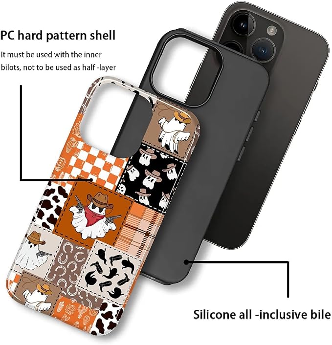 Case for iPhone 13 Pro Max, Scratch Resistant Hybrid Double Layer Hard - Image 2