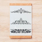 TIAMECH A4 Reusable Border Edge Flower Stencil - Image 6