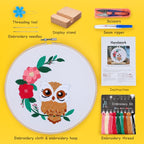 BERYA Owl Embroidery Kit, Embroidery Kit - Image 2