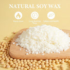 FUHITIM Soy Candle Wax Kit for Candle Making 5 lbs Bag, Premium Natural Soy Wax - Image 4