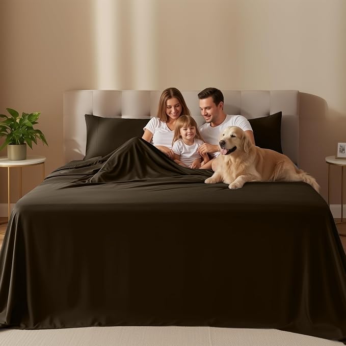 Utopia Bedding Full Size Sheet Set – 4 Piece Bed Sheets, Soft and Breathable - Image 2