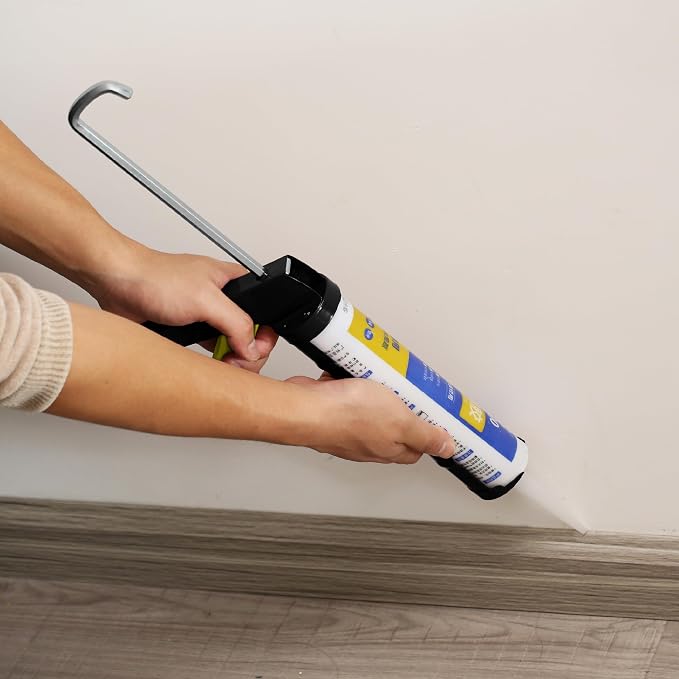 Bates- Caulking Silicone Gun, 10:1 Thrust Ratio, Hand Caulking Guns, No Drip - Image 5