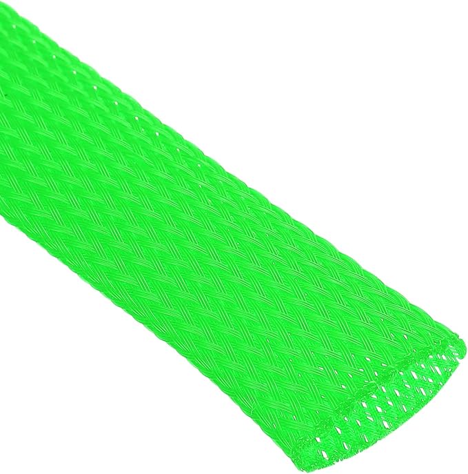 uxcell Expandable Sleeving, 1 3/16-inch 25ft Cable Sleeve - Image 2
