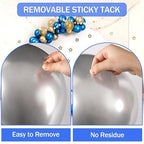 JANYUN 140 Pcs Double Sided Sticky Dots, 8 x 10 mm Square Putty Tape | Square - Image 3