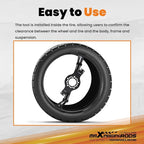 maXpeedingrods Wheel Fitment Tool and Simulator | Fits 14-22" Rims 7-17" Wide - Image 4