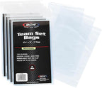 BCW Resealable Team Set Bags – 400 Count | Holds 35 Loose Cards or 5 Standard by BCW
