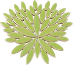 Artspac Green Petal Ceramic Mosaic Tiles - Image 8