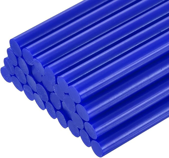 uxcell 30pcs 11mm x 100mm Mini Hot Glue Gun Sticks 4-inch x 0.43-inch High by uxcell