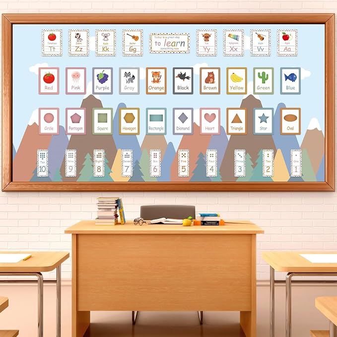 Moving Mountains Bulletin Board Roll Non-Woven Fabric Poster 16in X 20ft | Back - Image 4