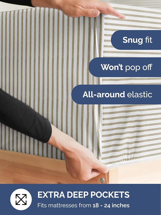 Extra Deep Split King Sheet Set - Image 3