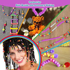 QPIXVB Pony Beads, Barrel Shaped, - Image 7