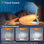 Akejrym LED Desk Lamp for Office Home & Battery Operated Lamp Rechargeable Lamp - Image 2