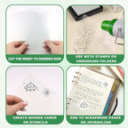 Clear Acetate Sheets for Shaker Cards - Image 3