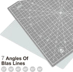 Headley Tools 12"x12" Rotating Cutting Mat, Self Healing Mat - Image 7