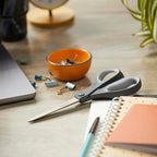 Fiskars 8" Everyday Titanium SoftGrip All Purpose Scissors, Arts & Crafts - Image 9