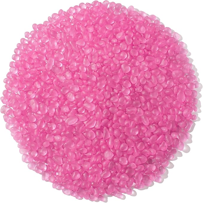 Keedolla Aquarium Rocks Betta Fish Tank Gravel, 8oz Frosted Sea Glass Marbles by Keedolla
