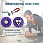 MAIRUI Wired Earbud Case Earphone Headphone Cord Organizer Earbuds Wrap Soft - Image 2