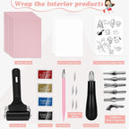LAMPTOP 47 Pcs Block Printing Linocut Kit DIY Printmaking & Craft Projects | - Image 3