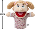 Family Hand Puppets for Kids, Includes Grandpa, Son - Image 3