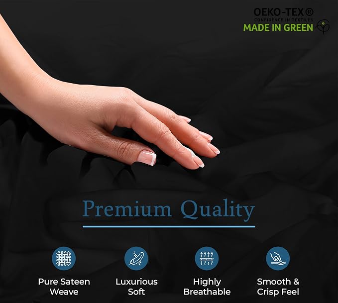 Royale Linens 400 Thread Count 100% American Grown Cotton Fitted Sheet King Size - Image 8