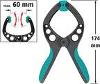 wolfcraft Set FZ 60 Spring Clamps 8 Pieces I 8652000 I Versatile Helper - Image 2