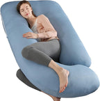 U-Shaped Full Body Pregnancy Pillow by Elover