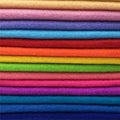 flic-flac 28pcs 8 x 8 inches 1.4mm Thick Soft Felt Fabric Sheet Assorted Color by flic-flac