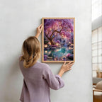 Gemozaic 3 Pack Fantasy Tree Diamond Painting Kits - Image 2