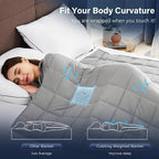 CuteKing Weighted Blanket for Adults: Weighted Blanket - Image 5