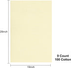 Aida Cloth 9 Count Cross Stitch Fabric, 19×28inch | Large Grid Cotton Fabric - Image 2