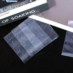 Penitue 100pcs Photocard Sleeves, 9.1x6.5cm/3.58x2.56in Star-Shape Laser - Image 3