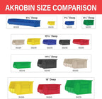 Akro-Mils 30210 AkroBins Plastic Storage Bins, Space-Saving Stackable Bins - Image 6