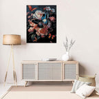 Butterfly Flower Stamped Cross Stitch Kits Flower Cross Stitch Patterns - Image 5