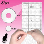 TightGrips Non-Slip Grips for Quilt Templates - Image 3