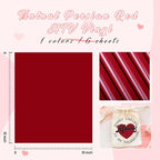 Tintnut Maroon Heat Transfer Vinyl, easy cut & weed, stretch washable, works - Image 2