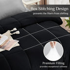 JOLLYVOGUE King Comforter Set, Ultra-Soft Bed in a Bag King Size 7 Pieces - Image 3